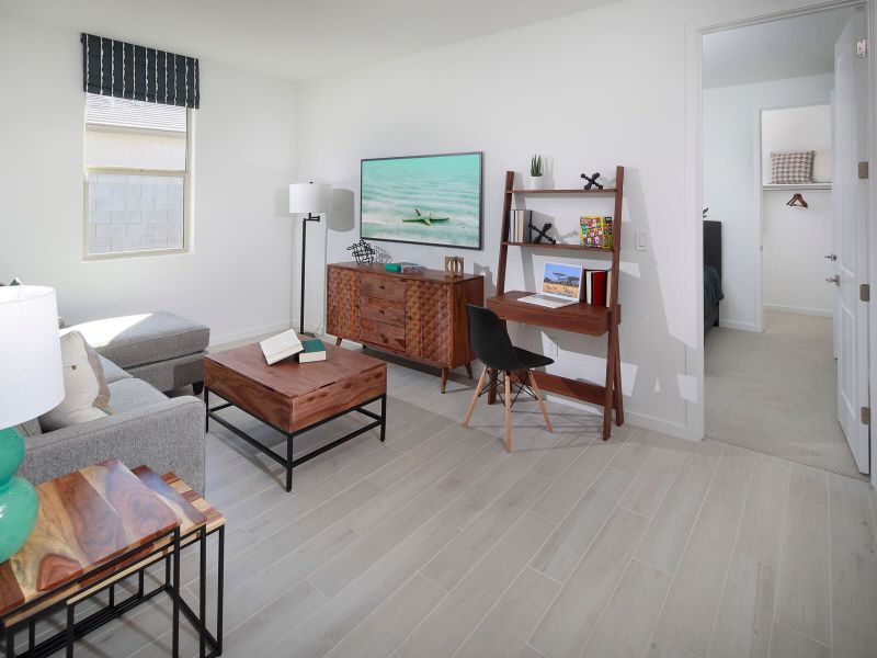 Furnished interior view inside a new home in San Tan Groves - Reserve Series, San Tan Valley (Image 8).