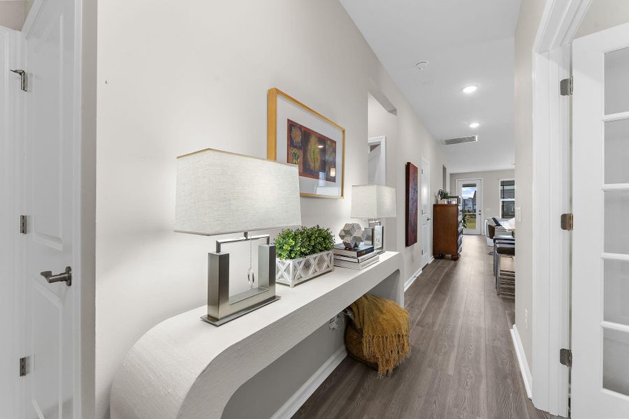 Furnished interior view inside a new home in , Summerville (Image 34).