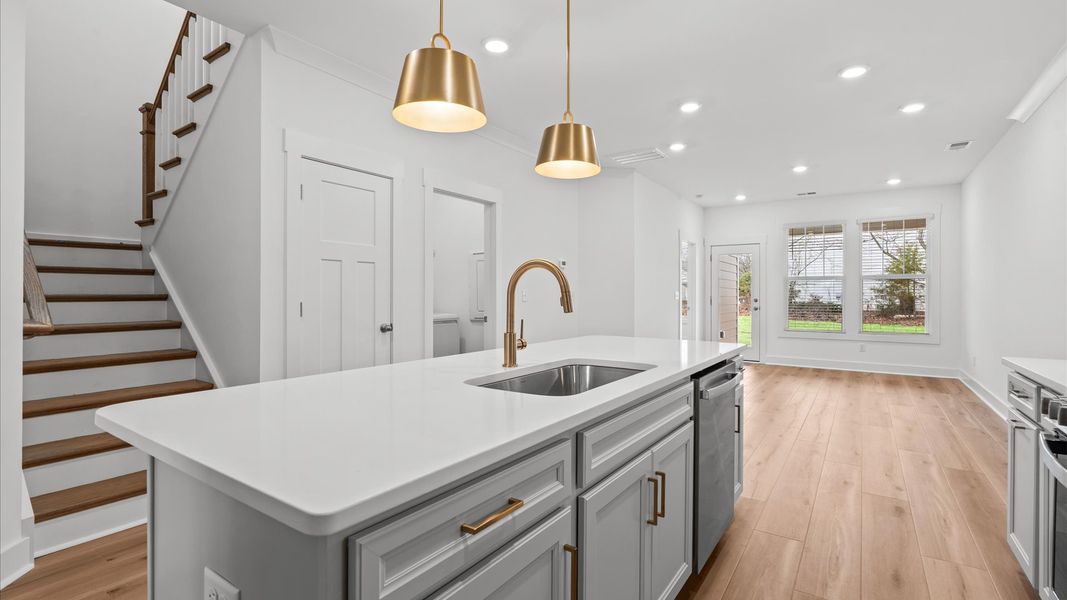 Furnished interior view inside a new home in Pelham Crossing, Greenville (Image 13).