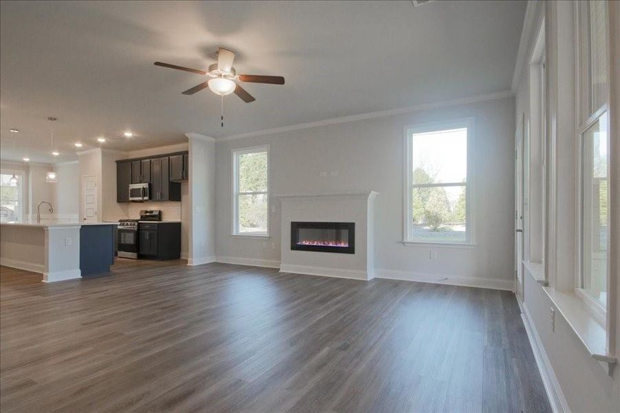 Spacious, unfurnished interior of a new home in Cooper's Walk, Loganville (Image 15).