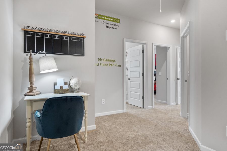 Furnished interior view inside a new home in Crescent Towns, Riverdale (Image 24).