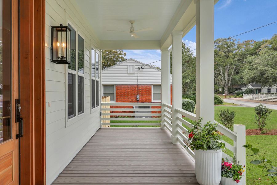 Exterior details and patio area of a home in , Mount Pleasant (Image 24).