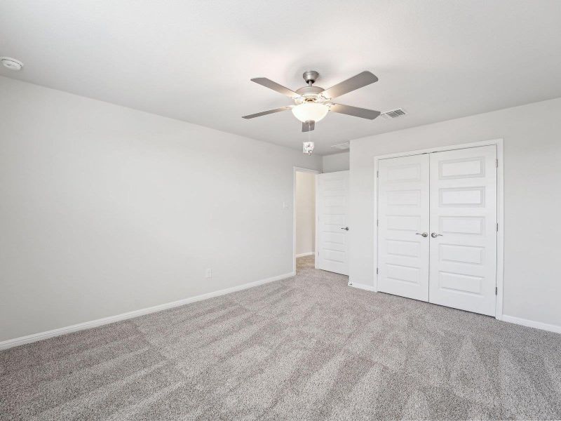 Spacious, unfurnished interior of a new home in Riverbend at Double Eagle - Boulevard Collection, Cedar Creek (Image 39). Spacious, unfurnished interior of a new home in Riverbend at Double Eagle - Boulevard Collection, Cedar Creek (Image 39).
