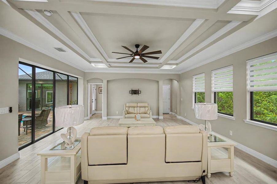 Furnished interior view inside a new home in , Rotonda West (Image 16). Furnished interior view inside a new home in , Rotonda West (Image 16).