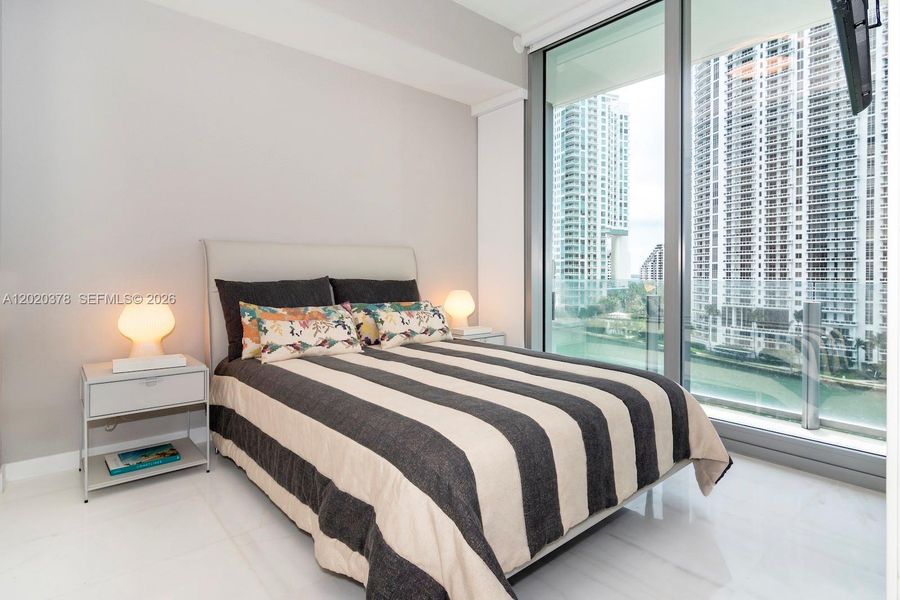 Furnished interior view inside a new home in , Miami (Image 14).