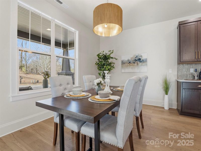 Furnished interior view inside a new home in , Brevard (Image 10). Furnished interior view inside a new home in , Brevard (Image 10).