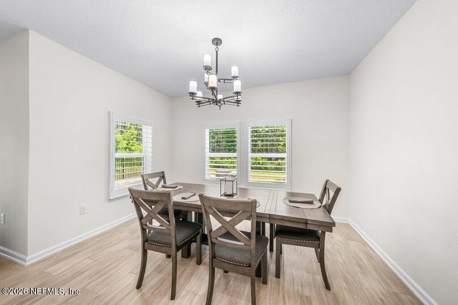 Furnished interior view inside a new home in TrailMark, St. Augustine (Image 31). Furnished interior view inside a new home in TrailMark, St. Augustine (Image 31).