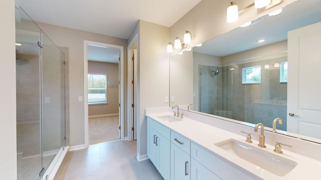 Furnished interior view inside a new home in Headwaters at Lofton Creek, Yulee (Image 3). Furnished interior view inside a new home in Headwaters at Lofton Creek, Yulee (Image 3).