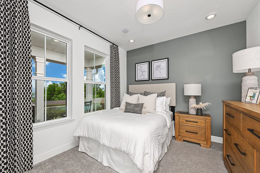 Representative furnished interior of a home built from the Canterbury I by Beazer Homes in Estates at Lake Jesup, Sanford (Image 14). Representative furnished interior of a home built from the Canterbury I by Beazer Homes in Estates at Lake Jesup, Sanford (Image 14).