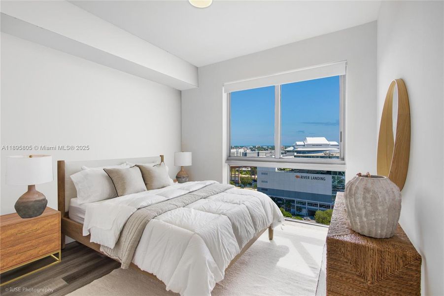 Furnished interior view inside a new home in , Miami (Image 6).