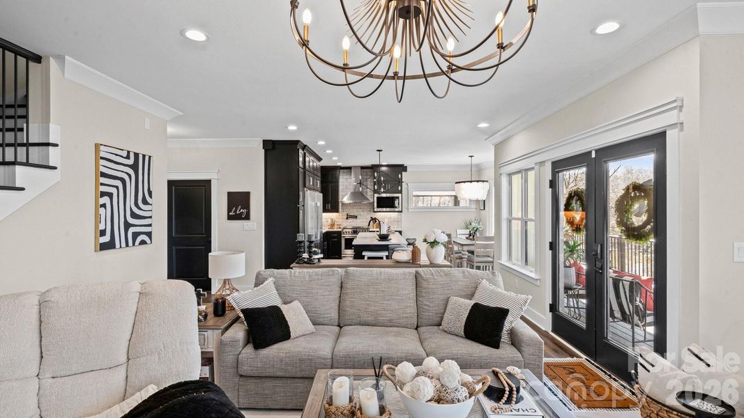 Furnished interior view inside a new home in , Troy (Image 9).
