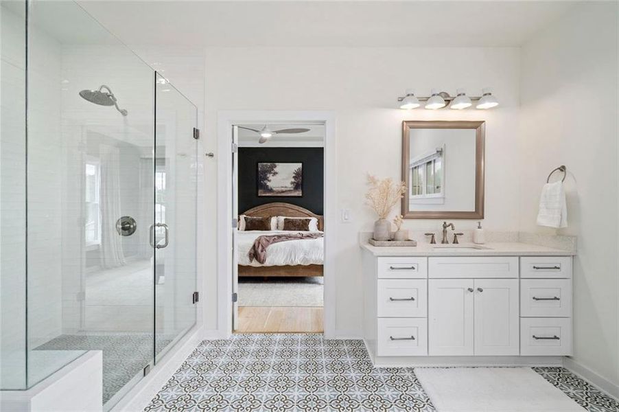 Furnished interior view inside a new home in Crossroads, Milton (Image 8).