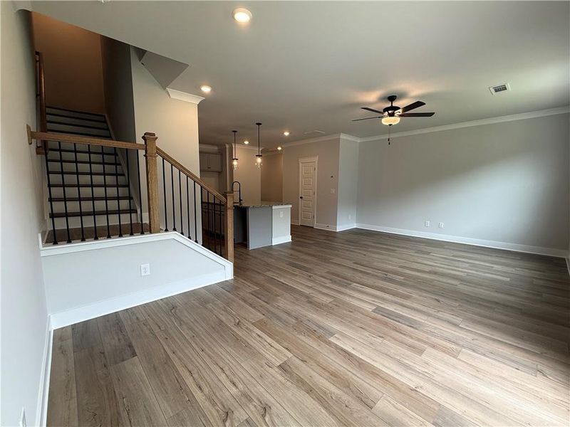 Spacious, unfurnished interior of a new home in The Towns at Auburn Station East, Auburn (Image 17).
