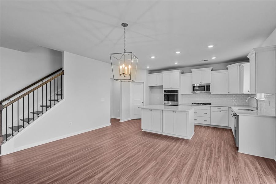 Furnished interior view inside a new home in Fieldstone, Lexington (Image 7).