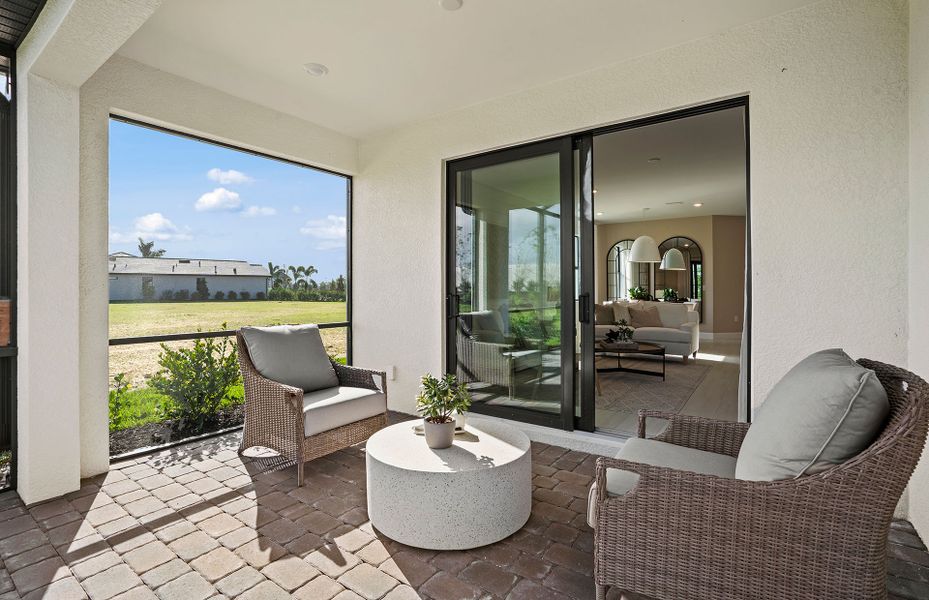 New home with covered outdoor space New home with covered outdoor space