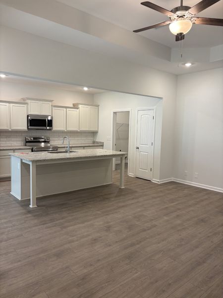 Furnished interior view inside a new home in Woodruff Cove, Murfreesboro (Image 8).