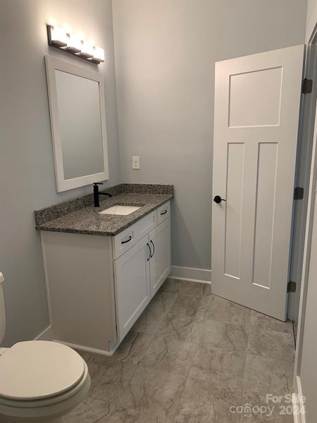 large 1/2 bath in Bonus Room