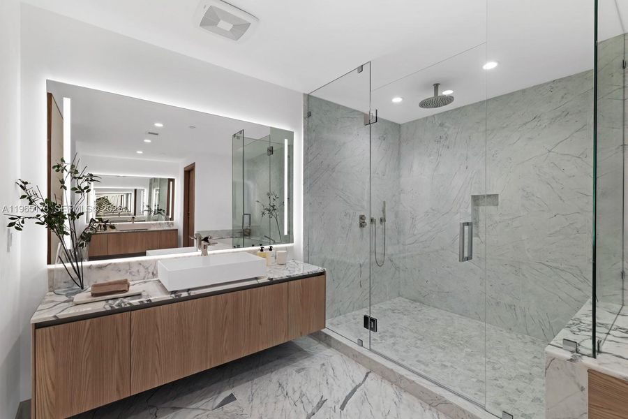 Furnished interior view inside a new home in , Bay Harbor Islands (Image 28). Furnished interior view inside a new home in , Bay Harbor Islands (Image 28).