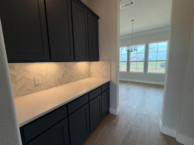 Furnished interior view inside a new home in Rocky Top, Krum (Image 4). Furnished interior view inside a new home in Rocky Top, Krum (Image 4).