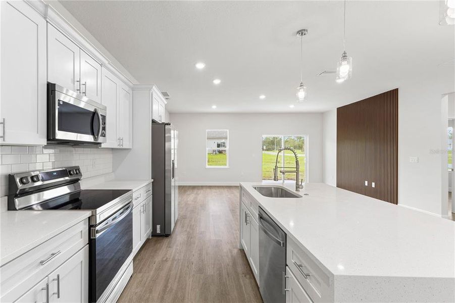 Furnished interior view inside a new home in , Ocala (Image 4). Furnished interior view inside a new home in , Ocala (Image 4).