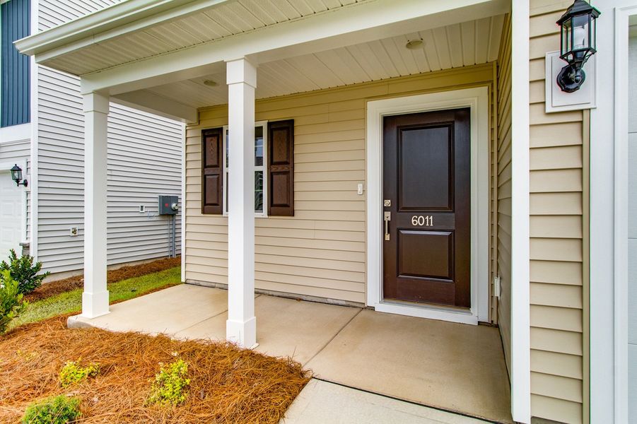 Exterior details and patio area of a home in Ellington, Elgin (Image 3).