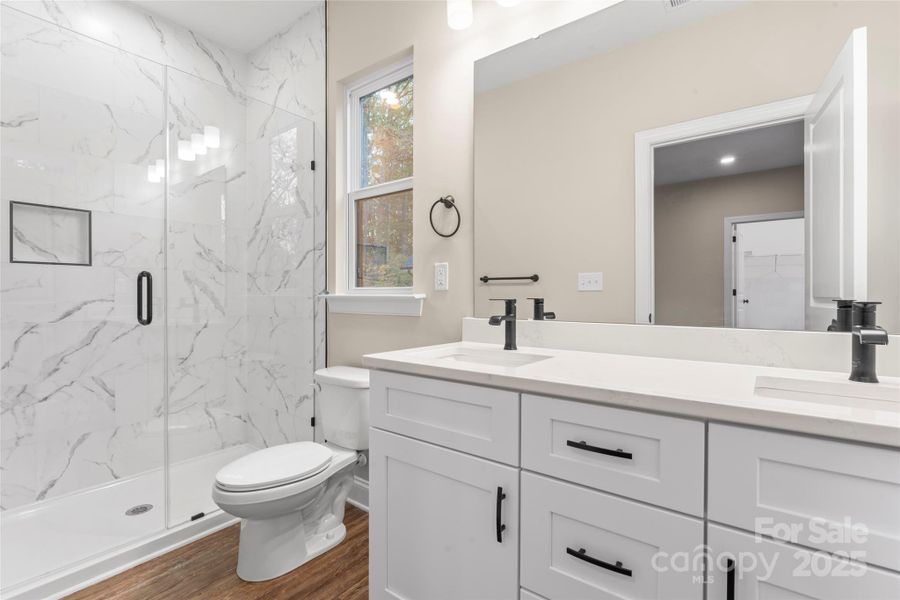 Furnished interior view inside a new home in , Charlotte (Image 7). Furnished interior view inside a new home in , Charlotte (Image 7).