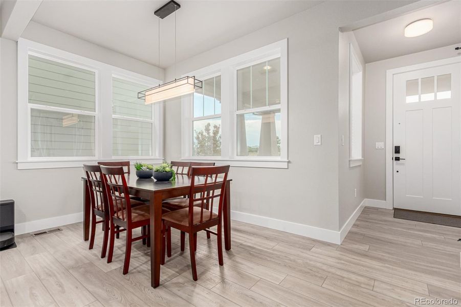 Furnished interior view inside a new home in Arras Park, Thornton (Image 12).