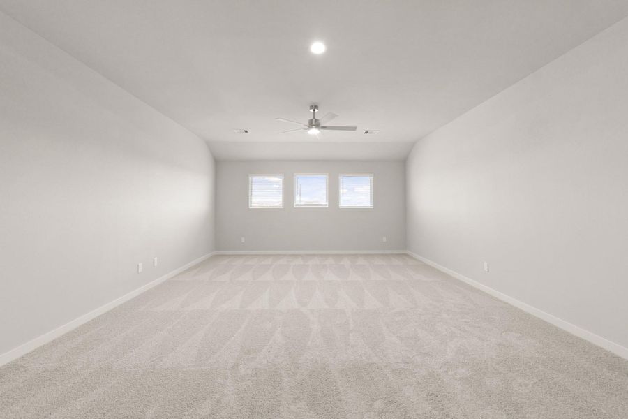 Spacious, unfurnished interior of a new home in Briarwood Crossing, Rosenberg (Image 25). Spacious, unfurnished interior of a new home in Briarwood Crossing, Rosenberg (Image 25).