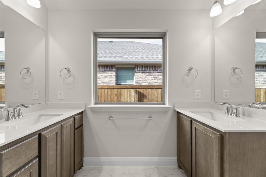 Furnished interior view inside a new home in Sutton Fields, Celina (Image 8).