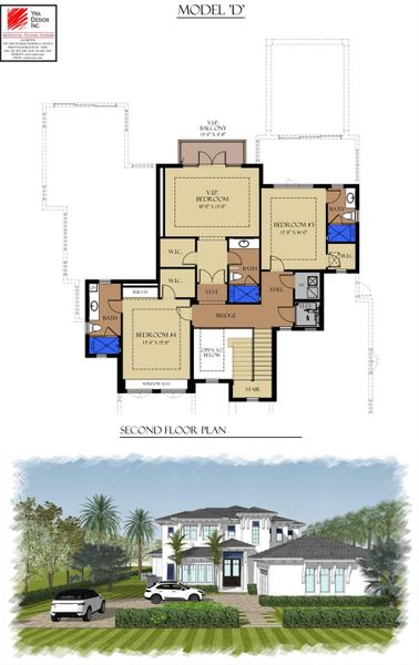 2D floor plan layout of this home in , Jupiter, FL (Image 3).
