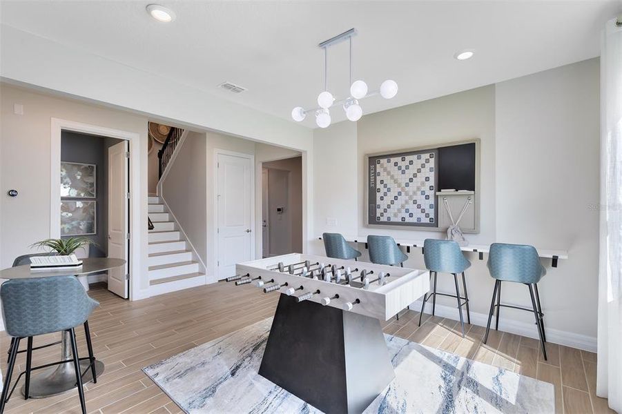 Furnished interior view inside a new home in Hartford Terrace, Davenport (Image 20).