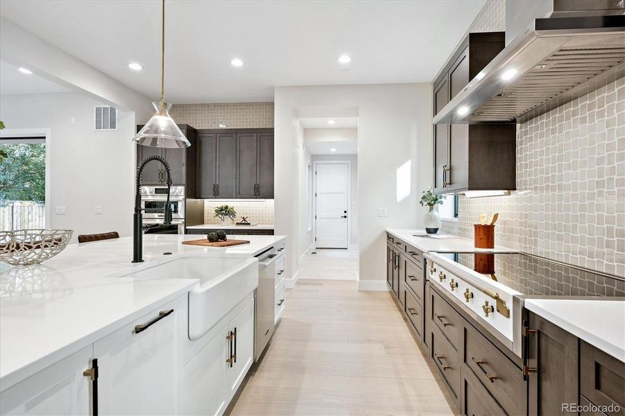 Furnished interior view inside a new home in , Denver (Image 15).