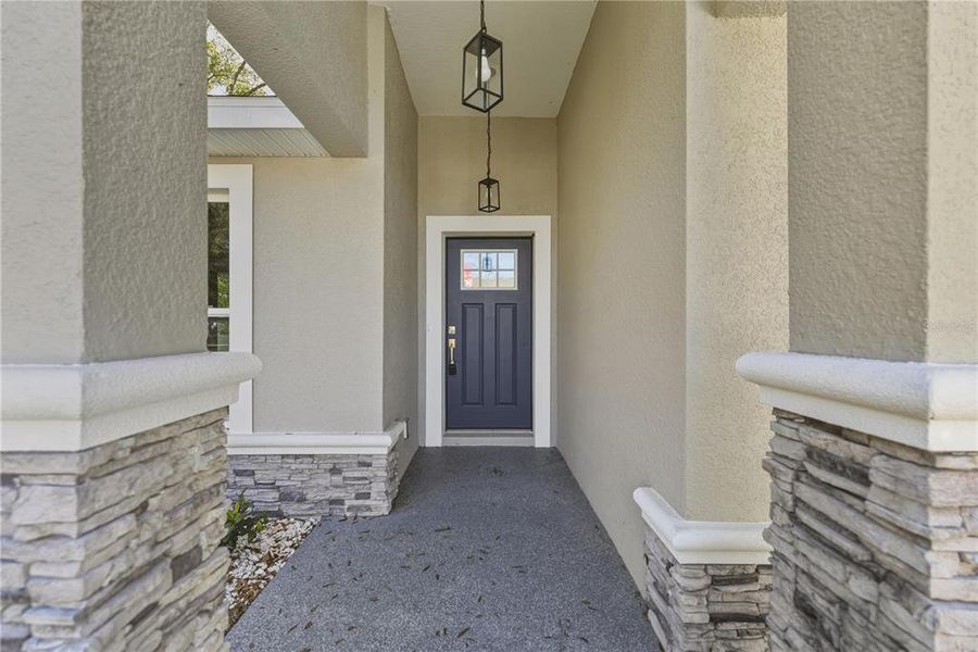 Exterior details and patio area of a home in , Summerfield (Image 4).