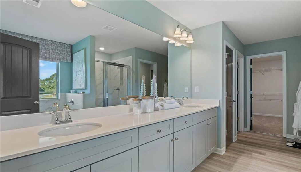 Furnished interior view inside a new home in Adagio, Dacula (Image 28).