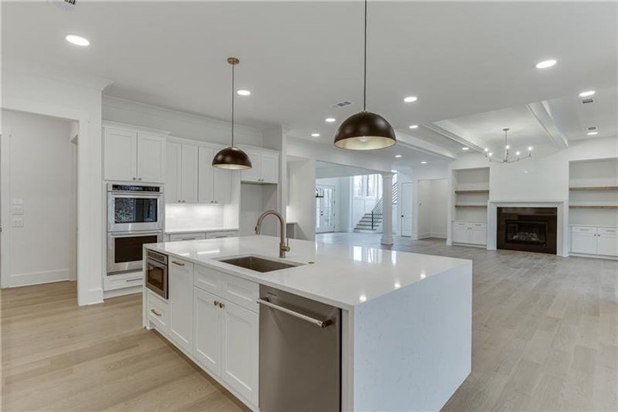 Furnished interior view inside a new home in , Pendergrass (Image 12).