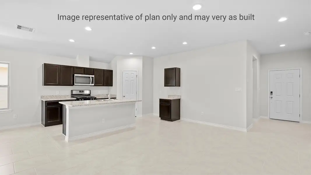 Furnished interior view inside a new home in Saratoga Crossing, Corpus Christi (Image 5).