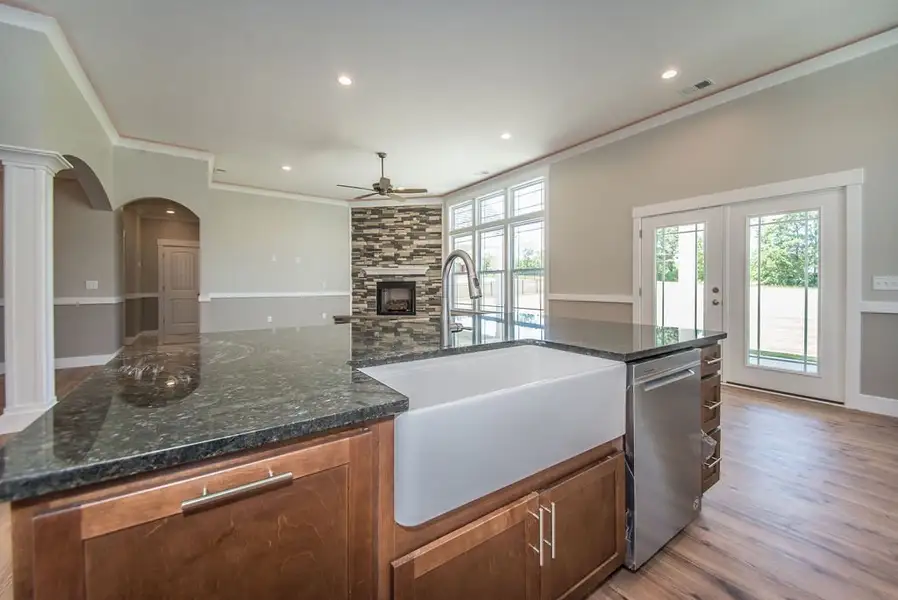 Representative furnished interior of a home built from the Beaumont Elite by Enchanted Homes in Smokey Hills, Campobello (Image 12).