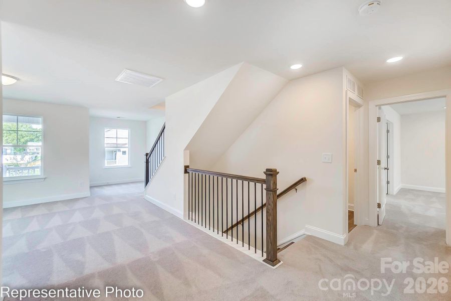 Spacious, unfurnished interior of a new home in Enclave at Riverdale, Huntersville (Image 26).