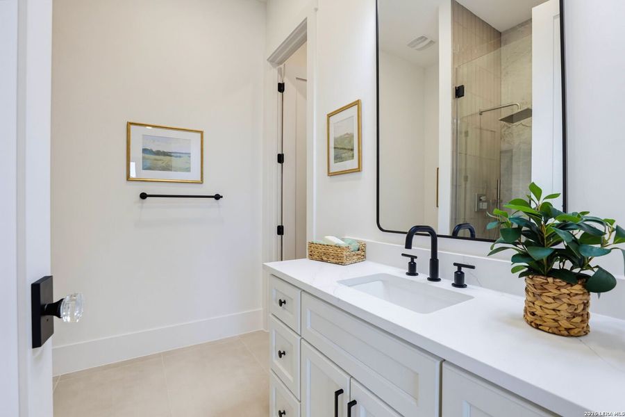 Furnished interior view inside a new home in , San Antonio (Image 10).