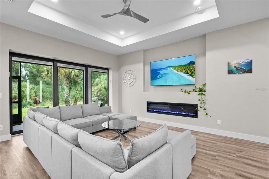 Furnished interior view inside a new home in , Port Charlotte (Image 8). Furnished interior view inside a new home in , Port Charlotte (Image 8).