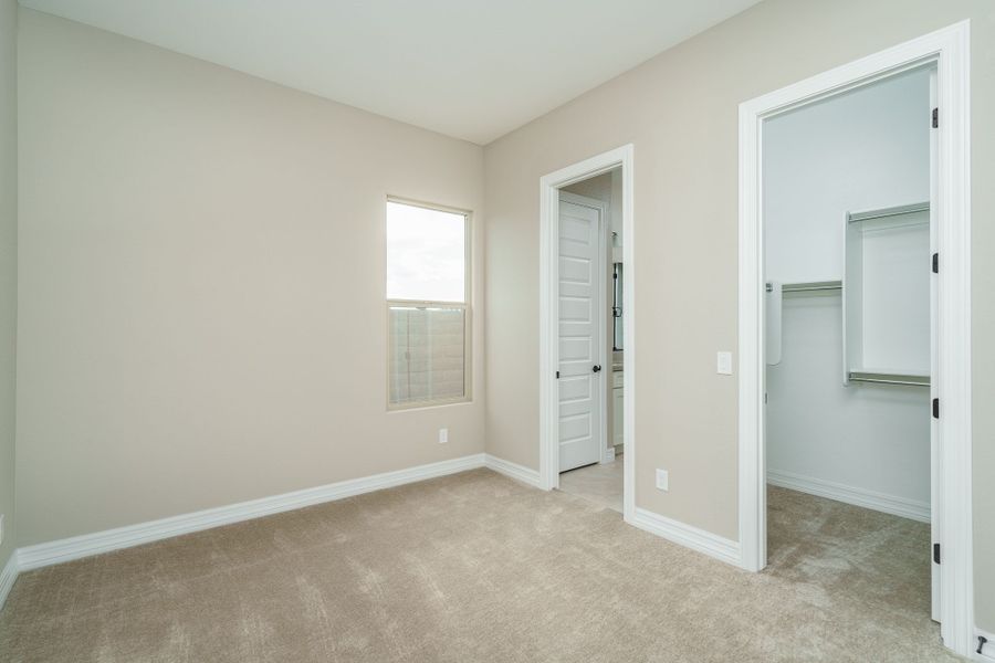 Spacious, unfurnished interior of a new home in Harmony at Montecito in Estrella, Goodyear (Image 41).