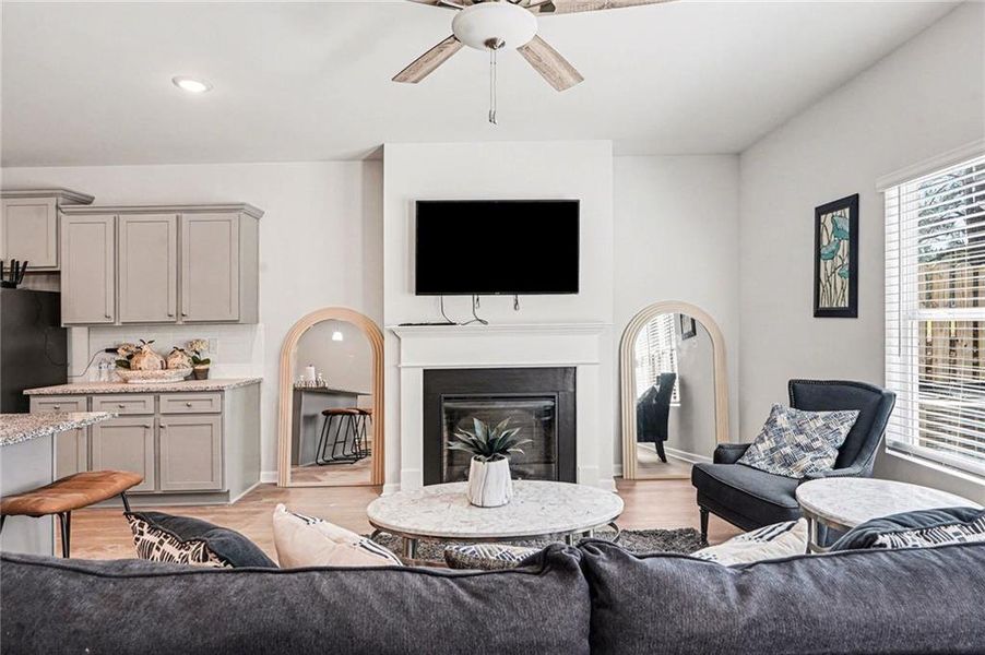 Furnished interior view inside a new home in , McDonough (Image 12).