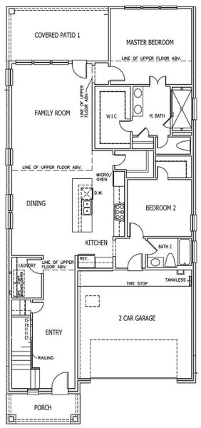 2D floor plan layout of this home in Santa Rita Ranch, Liberty Hill, TX (Image 3). 2D floor plan layout of this home in Santa Rita Ranch, Liberty Hill, TX (Image 3).