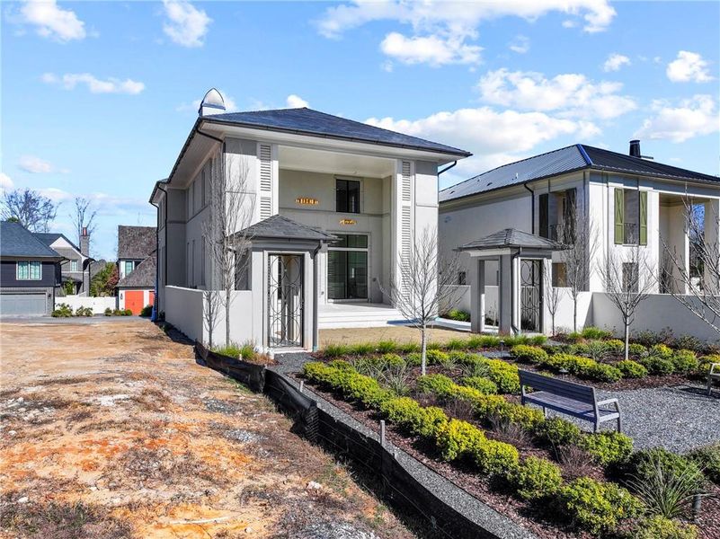 Exterior details and patio area of a home in , Fayetteville (Image 3).
