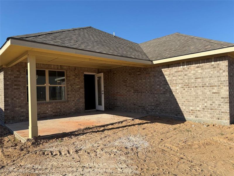 Back Of Home/Covered Patio