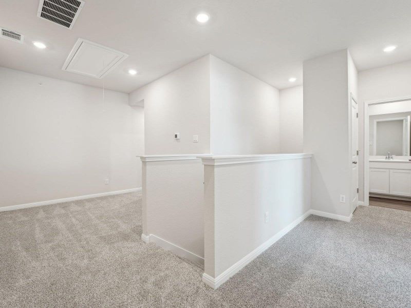 Photo is not of the actual home, but is an inspirational photo of builder’s model home and may depict options, furnishings, and/or decorator features that are not included