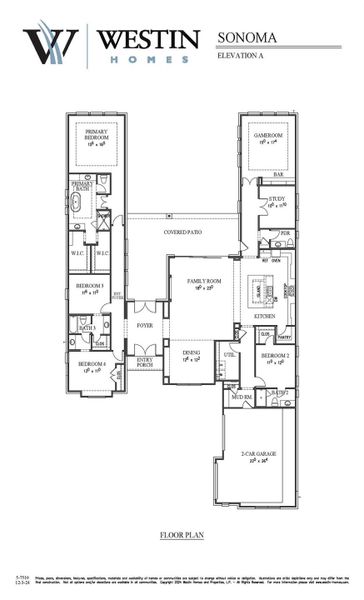 2D floor plan layout of this home in ARTAVIA® - 65' Art Collection, Conroe, TX (Image 2). 2D floor plan layout of this home in ARTAVIA® - 65' Art Collection, Conroe, TX (Image 2).