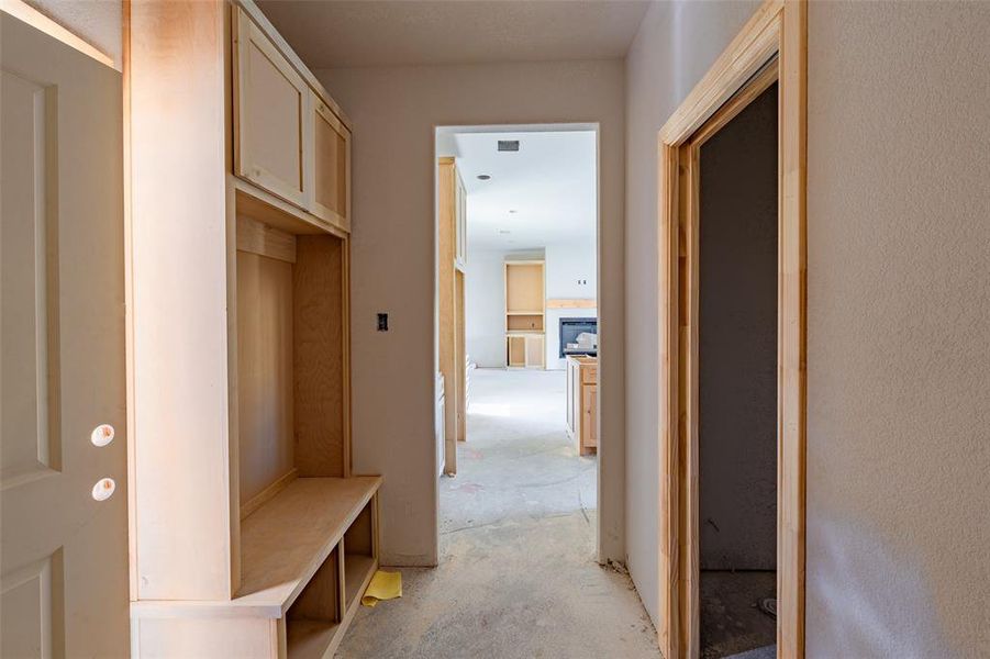 View of mudroom