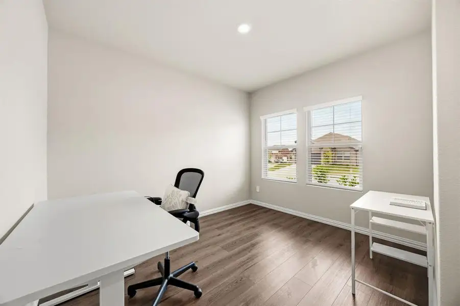 Furnished interior view inside a new home in Briarwood Hills - Highland Series, Forney (Image 8).