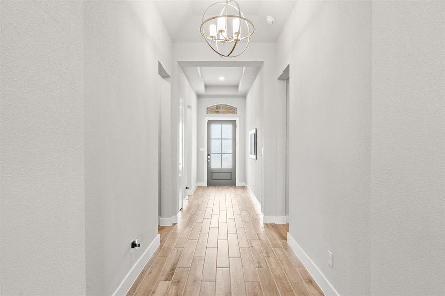 Spacious, unfurnished interior of a new home in Trinity Falls, McKinney (Image 22).